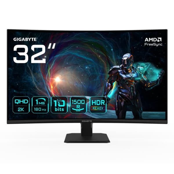 GS32QCA 32" KURVA/QHD/180Hz/VA/1ms/Adapt Sync