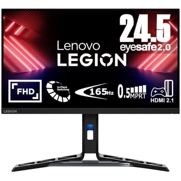 Ecran PC Gamer LENOVO Legion R25i-30 - 24,5" IPS FHD 165Hz - 0,5ms - Kablar DP - AMDFreeSync Premium Svart