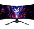 Miniatyrbild 1 av 5: Asrock PG34QRT2B, 86,4 cm (34"), 3440 x 1440 pixlar, Wide Quad HD, LCD, Svart