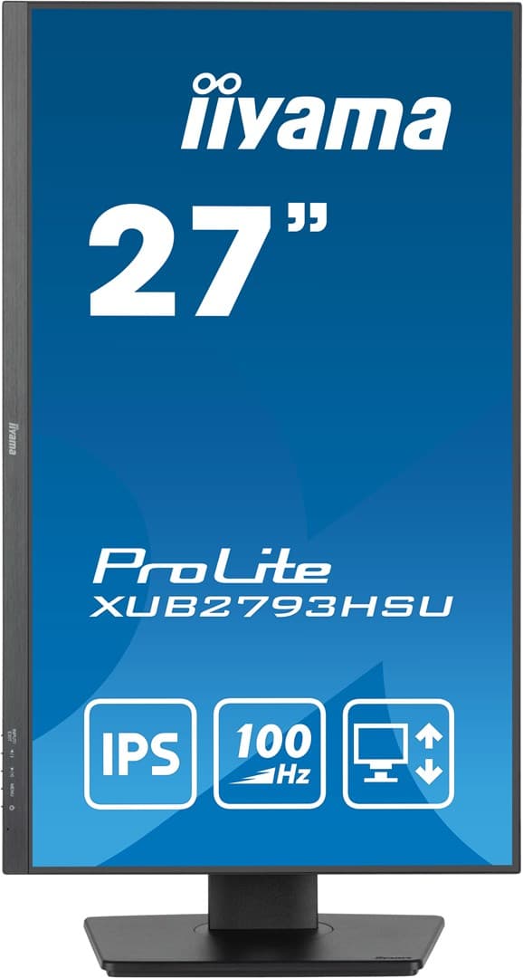 iiyama ProLite XUB2793HSU-B7 tietokoneen näyttö 68,6 cm (27") 1920 x 1080 pikseliä Full HD LED musta
