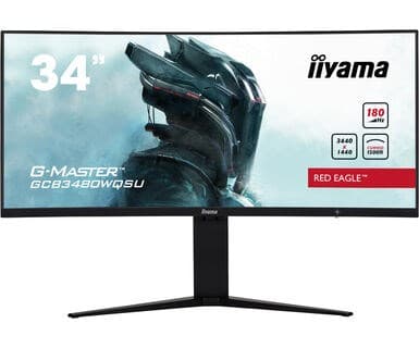 IIYAMA LED-SKÆRM 34" GCB3480WQSU-B1 180Hz Sort