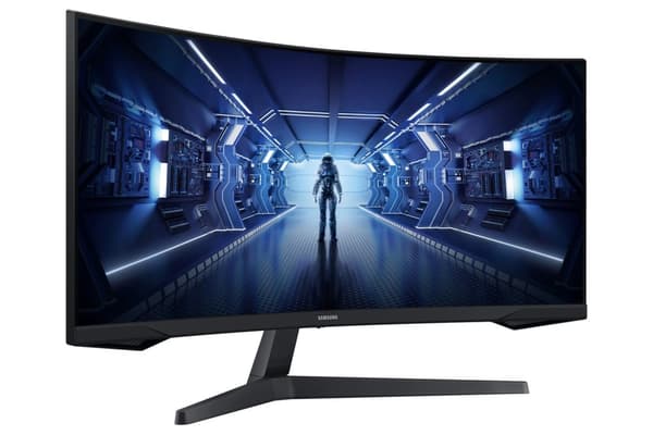 Samsung | LC34G55TWWPXEN | 34" | VA | UWQHD | 21:9 | 1 ms | 250 cd/m2 | Sort | Antal HDMI-porte: 1 | 165 Hz