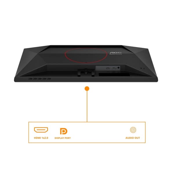 AOC G4 25G42E computerskærm 62,2 cm (24,5") 1920 x 1080 pixels Full HD LED Sort, Rød