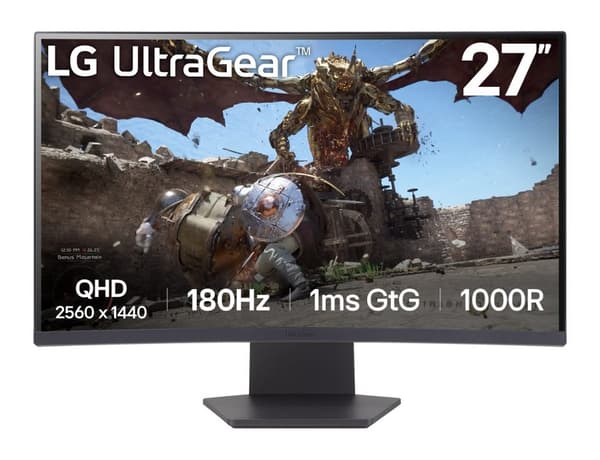 LG 32GS60QC-B datorskärm 80 cm (31,5 tum) 2560 x 1440 pixlar Quad HD Svart