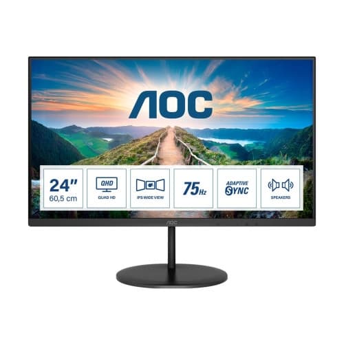 AOC Q24V4EA - LED-skärm - QHD - 24"