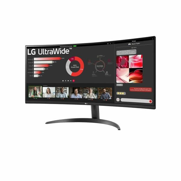 Näyttö LG 34WR50QK-B 34" 4K Ultra HD LCD Wide Quad HD