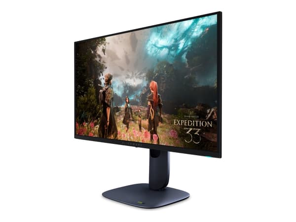 Alienware AW2725Q, 67,8 cm (26.7"), 3840 x 2160 pixel, 4K Ultra HD, QD-OLED, 0,03 ms, Sort Svart