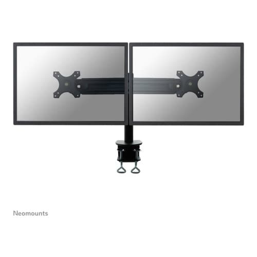 Neomounts FPMA-D700D monteringssats - fullständig rörelse - för 2 LCD-bildskärmar - svart Svart