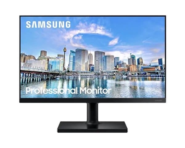 Samsung F24T450FQR - T45F Series - LED-skärm - 24" - 1920 x 1080 Full HD (1080p) @ 75 Hz - IPS - 250 cd/m² - 1000:1 - 5 ms - 2xHDMI, DisplayPort - sv
