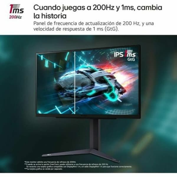 Pelinäyttö LG 27GS75Q-B Quad HD 27"