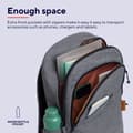 Pikkukuva 8 / 8: Trust Avana Ryggsäck för laptop Eco 16" Grå