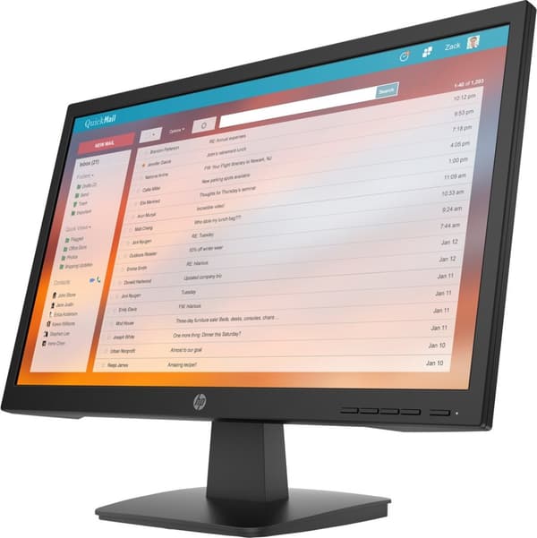 HP P22v G4 datorskärm 54,6 cm (21,5 tum) 1920 x 1080 pixlar Full HD Svart
