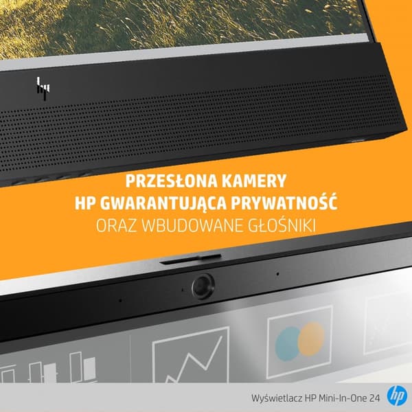 HP Mini-in-One 24" datorskärm 60,5 cm (23,8 tum) 1920 x 1080 pixlar Full HD LED Svart