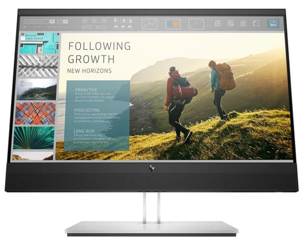 HP Mini-in-One 24" datorskärm 60,5 cm (23,8 tum) 1920 x 1080 pixlar Full HD LED Svart Svart