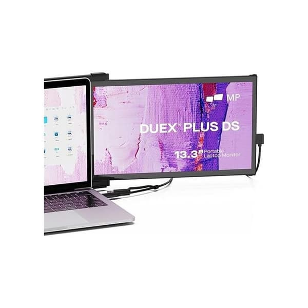 Ecran PC Mobile Pixels Duex Plus DS Mobil Pixels skjutskärm 13,3'' för bärbar dator