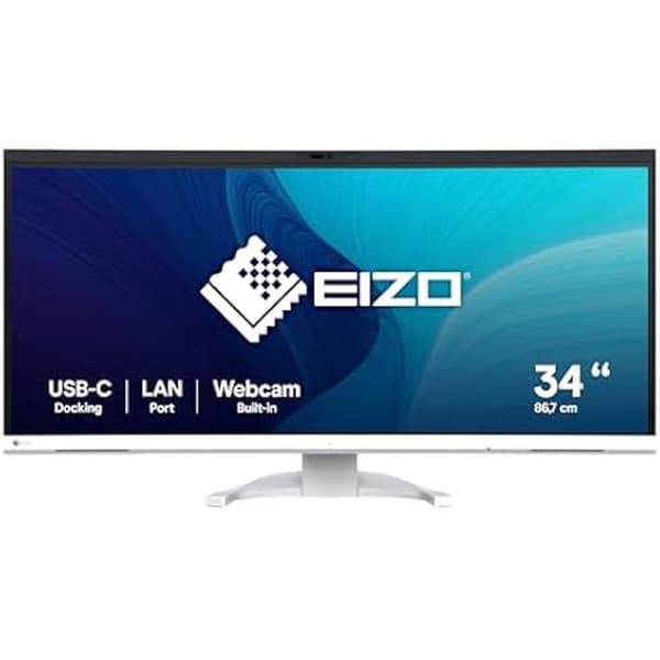 LED-skärm - EIZO - FlexScan EV3450XC-WT - 34,1" - 3440 x 1440 - 5 ms - Vit Vit