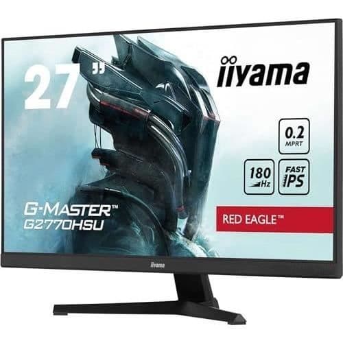 PC-skärm - IIYAMA - G2770HSU-B6 - 27" IPS FHD 1920 x 1080 - 0,2ms - 180Hz - HDMI DP - Svart