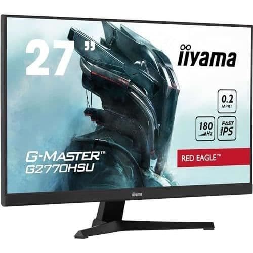 PC-skärm - IIYAMA - G2770HSU-B6 - 27" IPS FHD 1920 x 1080 - 0,2ms - 180Hz - HDMI DP - Svart