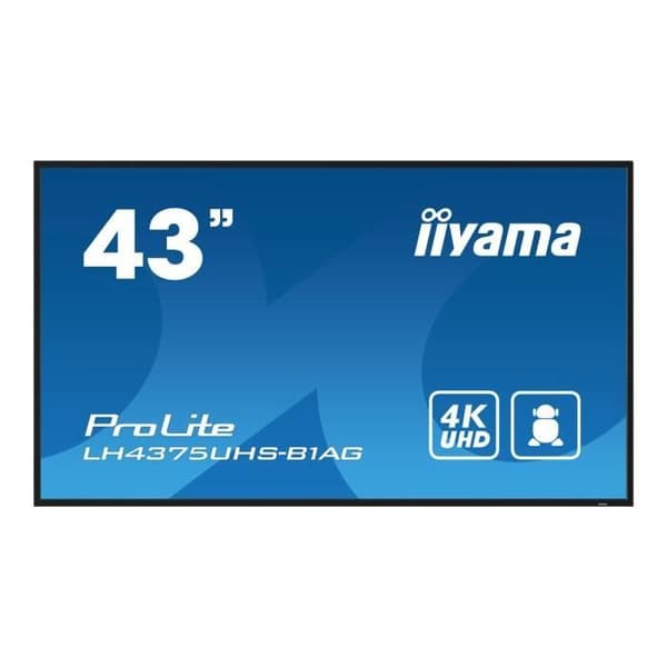 LCD-skärm - iiyama - ProLite LH4375UHS-B1AG - 43 tum - 4K - LED-bakbelyst