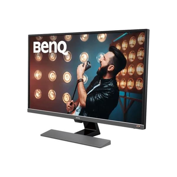 Ögonmonitor - BenQ EW3270U - Care 31,5" - UHD - VA-panel - 4 ms - 60 Hz - 2 x HDMI 2.0 / DisplayPort 1.4 / USB - C - AMD FreeSync Svart, Grå, Metallisk