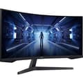 Miniatyrbild 3 av 6: Böjd PC Gamer-skärm - SAMSUNG - ODYSSEY G5 - G55T C34G55TWWP - 34'' UWQHD - VA-panel - 1 ms - 165Hz - HDMI / DisplayPort / USB