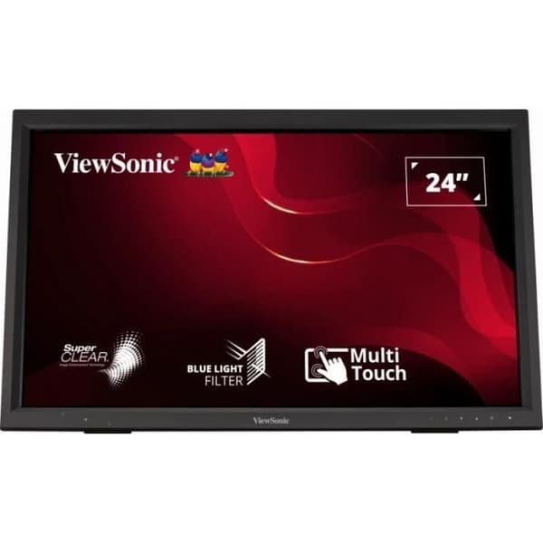 VIEWSONIC TD2423 - LED-skärm - 24" (23,6" synlig) - pekskärm - 1920 x 1080 Full HD (1080p) @ 75 Hz