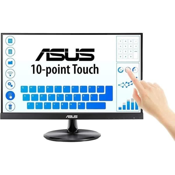 ASUS VT229H 54,6 cm (21,5") 16:9 5 ms GTG LCD-pekskärm - Kapacitiv - Multi-touch-skärm - 1920 x 1080 upplösning - Full HD