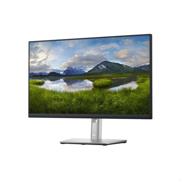 Dell P2422H 24" Full HD-skärm (1920x1080), 60Hz, IPS, 5ms, 99% sRGB, DisplayPort, HDMI, VGA, 5x USB, 3-års garanti, svart