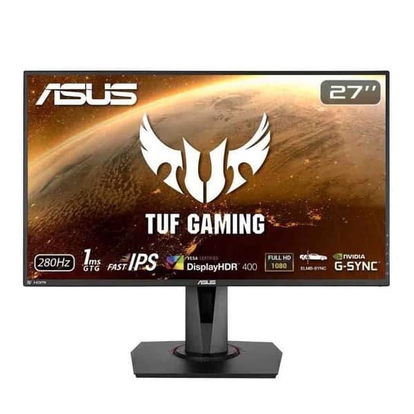 Ecran PC Gamer - ASUS - TUF Gaming VG279QM HDR - Gaming Monitor - 27 tum Full HD (1920 x 1080) - Snabb IPS - 280Hz - 1ms - HDR400