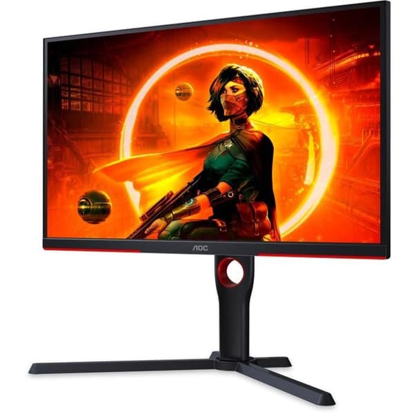 Speldator Skärm - AOC - 25G3ZM/BK - 24,5" VA FHD - 0,5ms MPRT - 240Hz - HDMI DP - Höjdjusterbar Pivot - Adaptive Sync