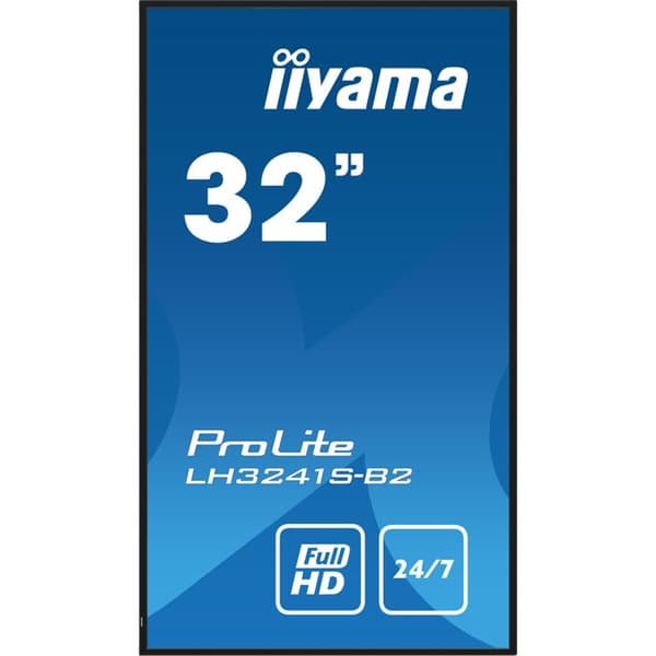 IIYAMA LFD 32 Svart IPS-skärm 1