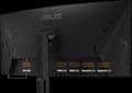 Miniatyrbild 6 av 6: ASUS 34' LED - TUF Gaming VG34VQL3A - 3440 x 1440 pixlar - 1 ms (grå till grå) - 21-9 - Böjd VA-panel - HDR10 - 180 Hz - FreeSync