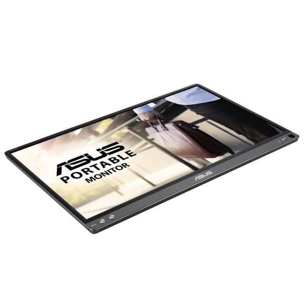 ASUS ZenScreen MB16ACE mobil datorskärm - 15,6" - IPS - Full HD 1920x1080 px - 5ms - 60Hz - 220cd/m² - USB-C - Mörkgrå