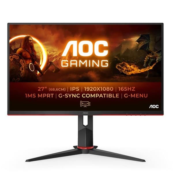 Aoc datorskärm - 27G2SP/BK/39 Svart, Röd