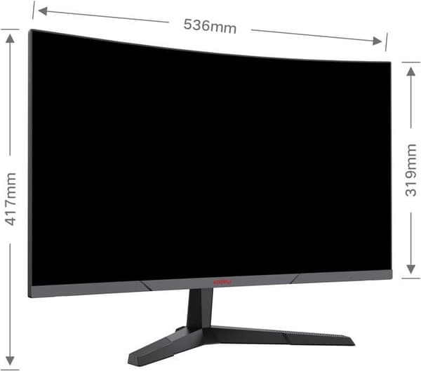 Böjd PC-spelskärm - KOORUI 24E6CA - 23,6" FHD - VA 1800R-panel - 165 Hz - 2xHDMI 1.4, 1xDisplayPort