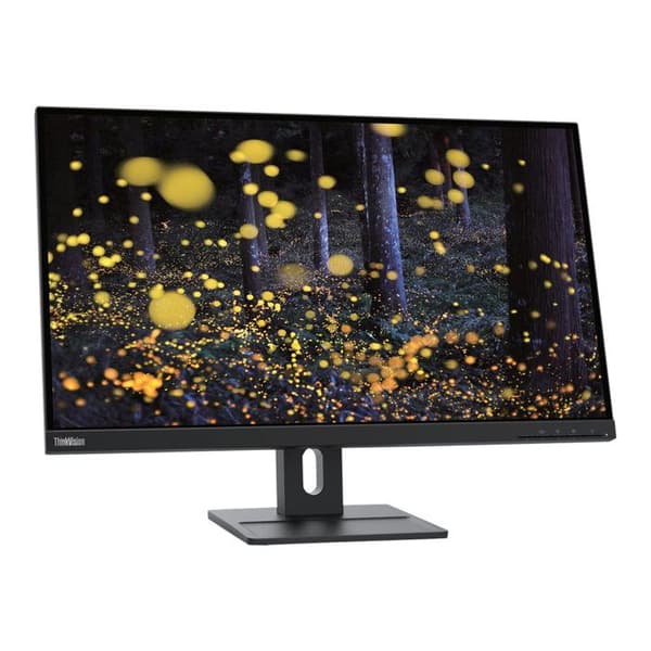 Lenovo ThinkVision E27q-20 68,6 cm (27") 2560 x 1440 pixlar Quad HD LED Svart