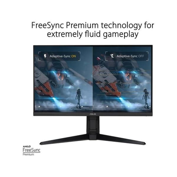 ASUS 27' LED - TUF VG27AQML1A - 2560 x 1440 pixlar - 1 ms (grå till grå) - 16/9-format - Snabb IPS-panel - 260 Hz - DisplayHDR 400 - F