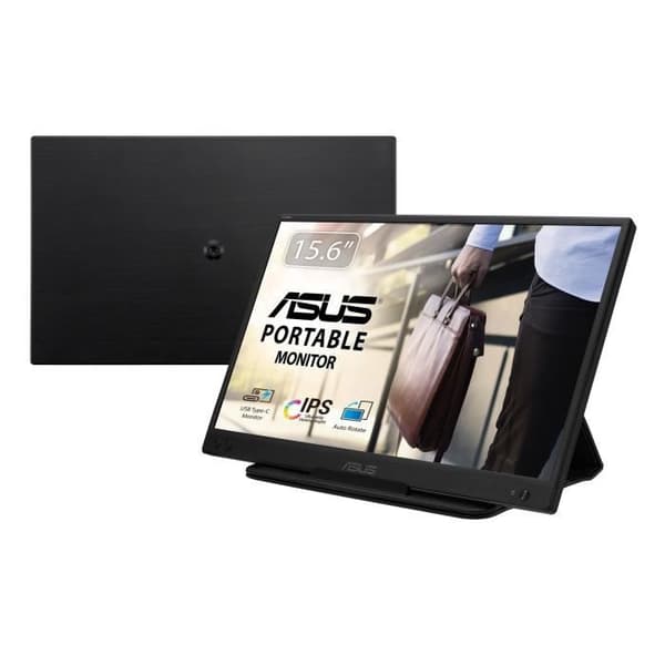Skärm PC - ASUS - ZenScreen MB166C - Bärbar USB-skärm - 15,6 tum - Full HD - IPS - USB Type-C