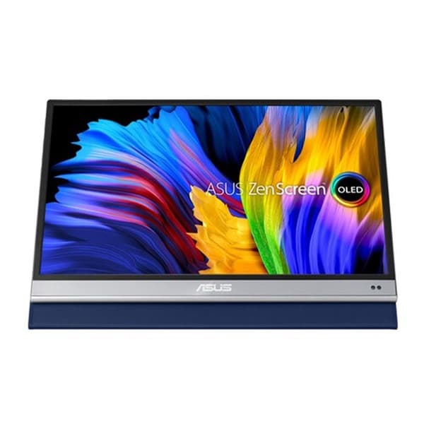 ASUS Zenscreen OLED MQ13AH - 13.3 FHD bärbar PC-skärm - distansarbete eller spel - Strömförsörjning och skärm via Svart