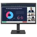 Miniatyrbild 2 av 2: LG 24" svart skärm 24BP750C-B - IPS - 1920x1080 - HDMI DP 2xUSB - 2MP webbkamera - Tilt/justerbar