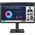 Miniatyrbild 1 av 2: LG 24" svart skärm 24BP750C-B - IPS - 1920x1080 - HDMI DP 2xUSB - 2MP webbkamera - Tilt/justerbar