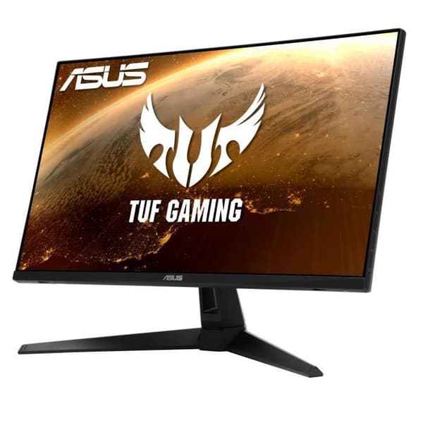 ASUS VG279Q1A PC Gamer Monitor - 27" IPS - Full HD (1920 x 1080px) - 165Hz - 1ms - AMD FreeSync Premium - DisplayPort, HDMI - Svart