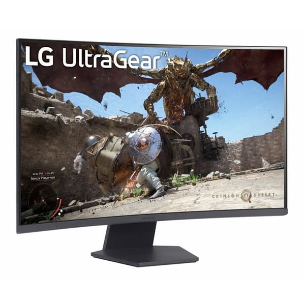 LG Ultragear 32GS60QX-B PC-skärm - 80 cm - WQHD - VA - Böjd - AMD Free-Sync - 180Hz
