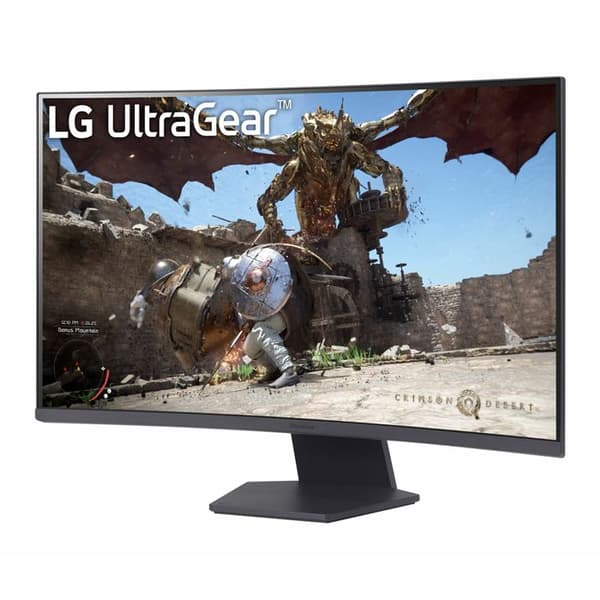 LG Ultragear 32GS60QX-B PC-skärm - 80 cm - WQHD - VA - Böjd - AMD Free-Sync - 180Hz