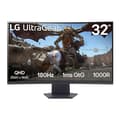Miniatyrbild 1 av 3: LG Ultragear 32GS60QX-B PC-skärm - 80 cm - WQHD - VA - Böjd - AMD Free-Sync - 180Hz
