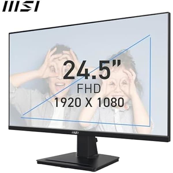 Skärm kontor - MSI - Pro MP252 - 24,5" Full HD - IPS-panel - 100 Hz - Inbyggda högtalare