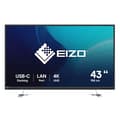 Miniatyrbild 1 av 2: LED-skärm - EIZO - FlexScan EV4340X-BK - 108 cm (42,5") - 4K Ultra HD - 5 ms responstid
