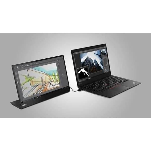 LENOVO ThinkVision M14t LED-skärm - 14" Bärbar pekskärm - 1920 x 1080 Full HD
