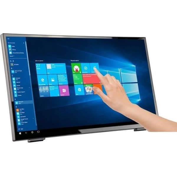 Hannspree HT HT 248 PPB-skärm - 60,5 cm (23,8") - 8 ms - 250 cd-m² - 3000:1 - Kapacitet - 1920 x 1080 pixlar