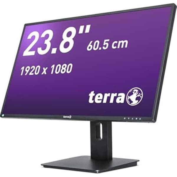 LED-skärm - TERRA - 3030206 - 60,5 cm (23.8") - Full HD 1920 x 1080 - Svart